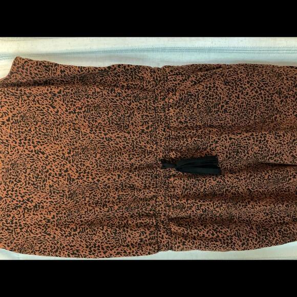 Brown Animal Print Jumper Size XL - Picture 4 of 9